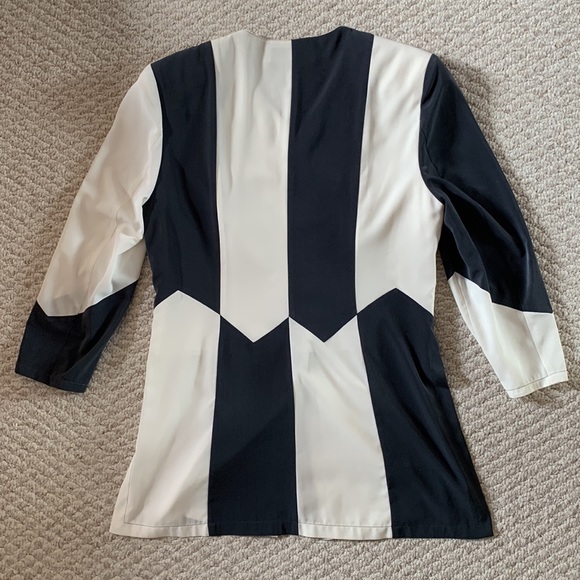 Jean Claire Vintage Dark Gray Skirt and Blazer Set - Picture 4 of 8